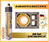 Komin systemowy 5 KW2 system kominowy ceramiczny 30 lat GWARANCJI!