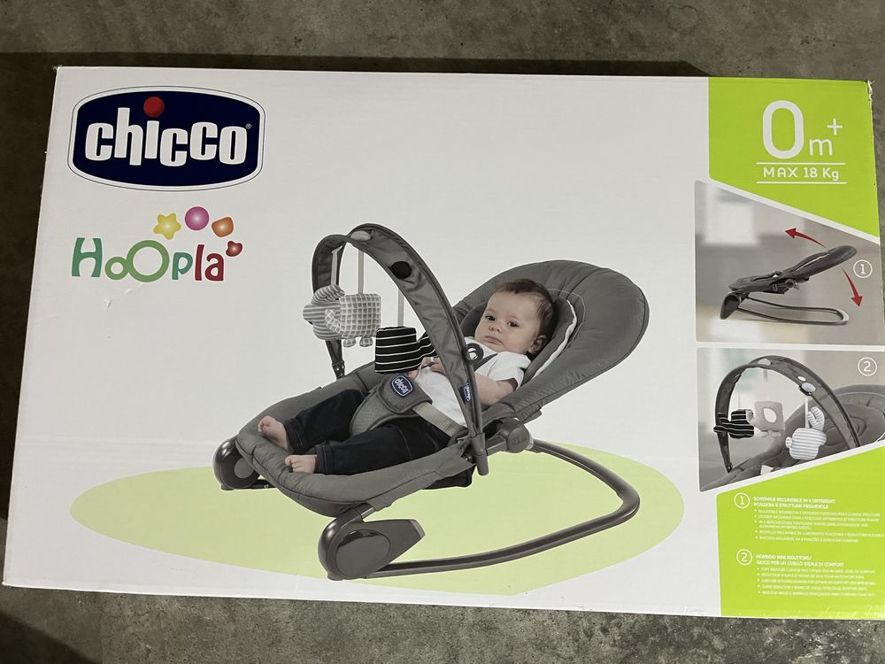Espreguiçadeira HOOPLÀ 0M+ da Chicco