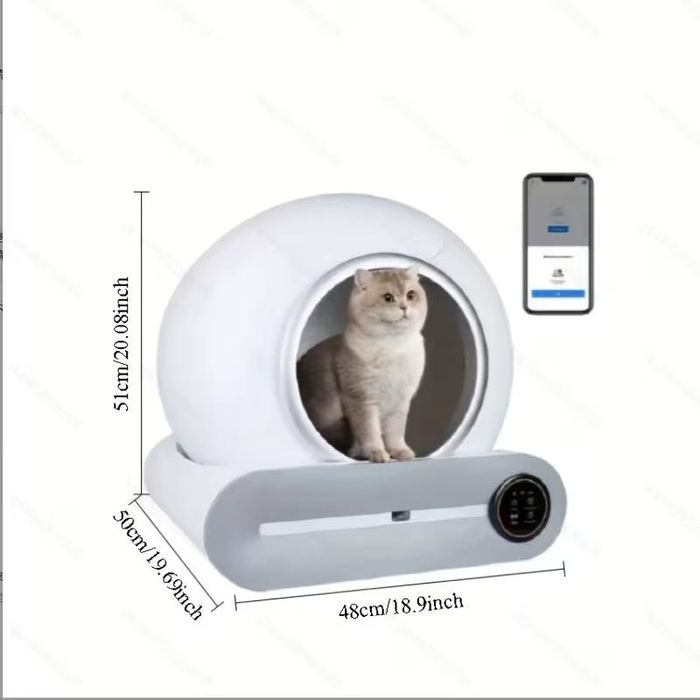 Automatyczna kuweta Tonepie 65L T1 Pro – NOWA, samoczyszcząca