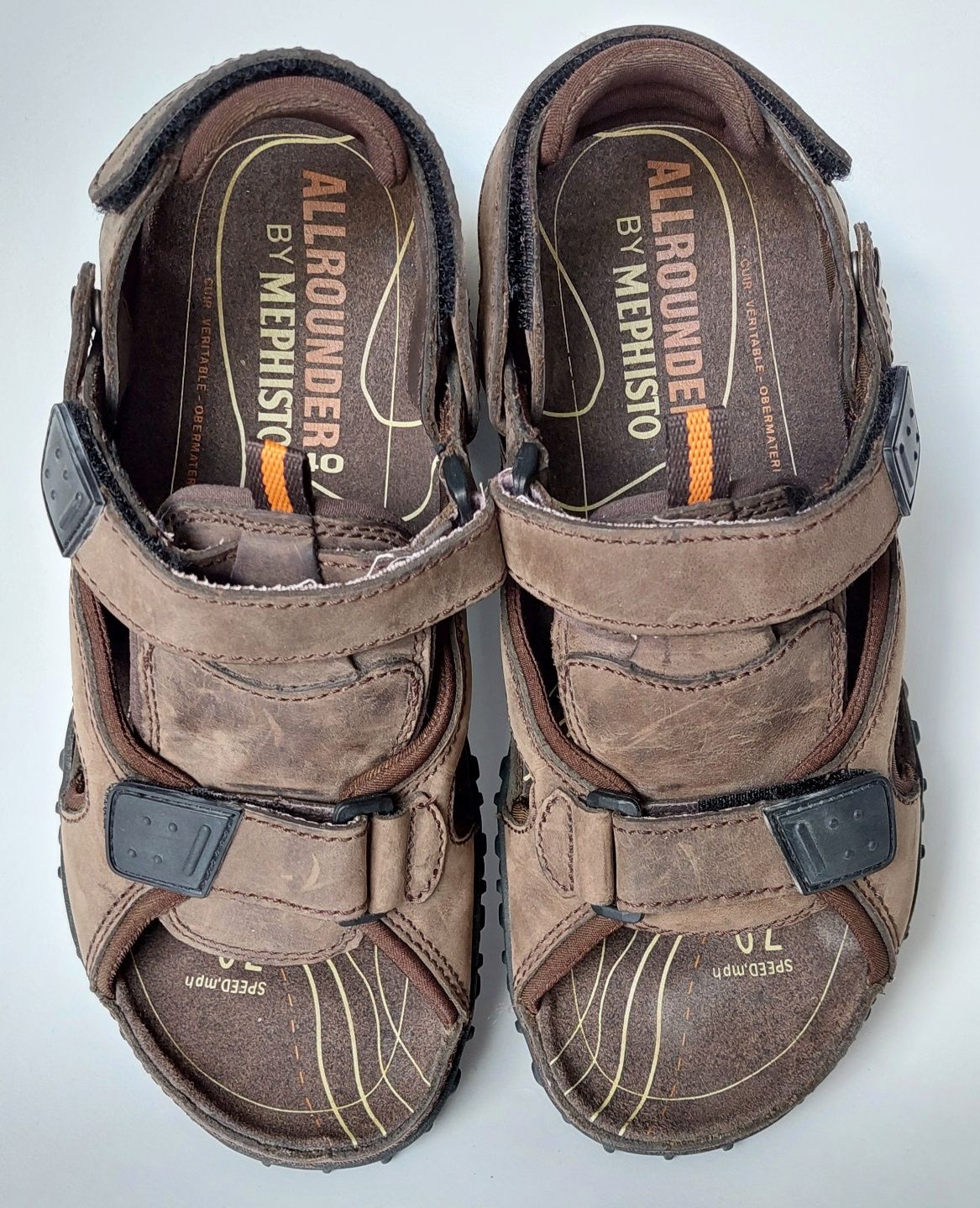 Buty sandały Allrounder by Mephisto Regent roz.40 2w1 skóra naturalna