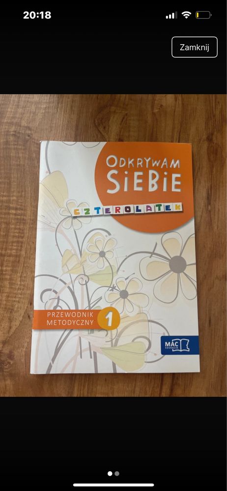 odkrywam siebie czterolatek przewodnik metodyczny 1