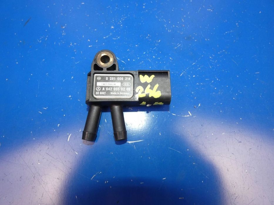 MERCEDES B W246 W176 CLA W117 1.8 2.2 CDI CZUJNIK CIŚNIENIA SPALIN DPF