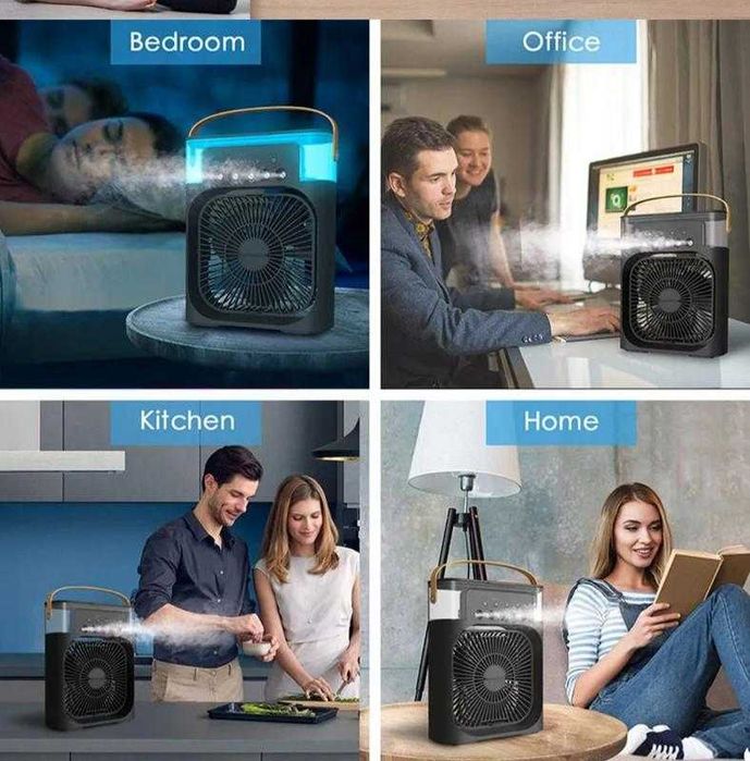 Настільний USB - вентилятор  3В1 .