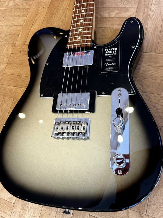Новий Fender Limited Edition Player Telecaster HH Silverburst, Мексіка