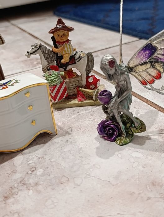 Одним лотом вінтажні статуєтки Leonardo, AYNSLEY MINIATURE