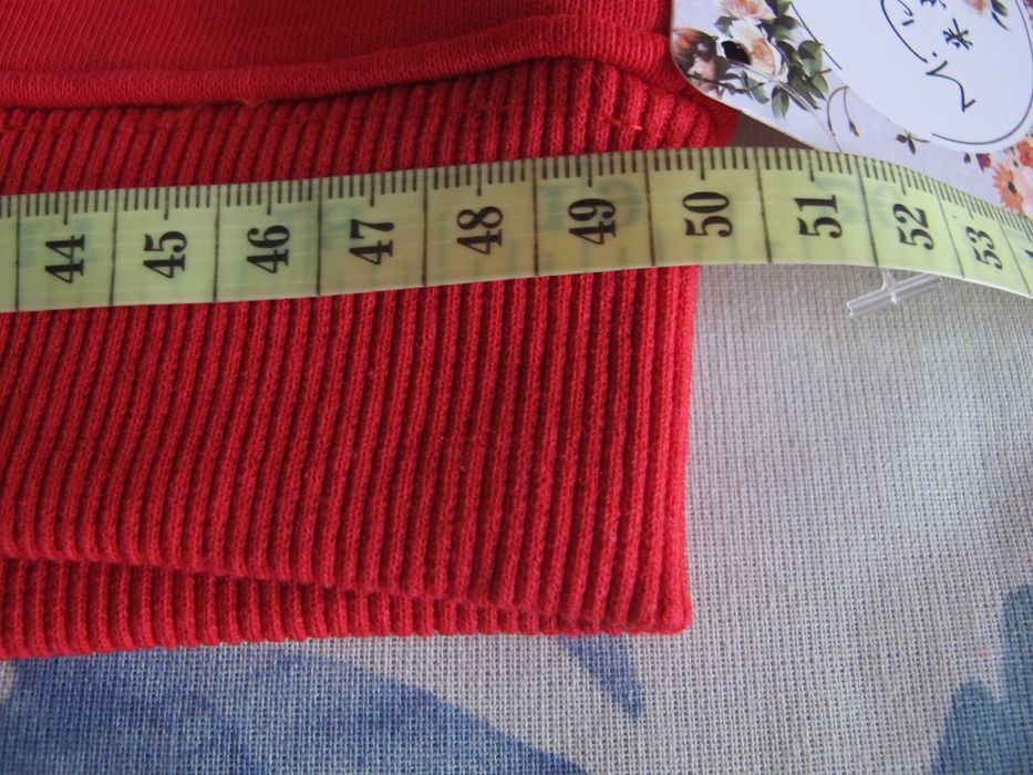 nowa ciepła bluza czerwona 164/170 S damska mikołaj zima