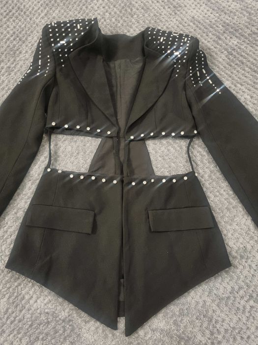 Strój artystyczny , kryształy, cekiny , Sylwester Xs