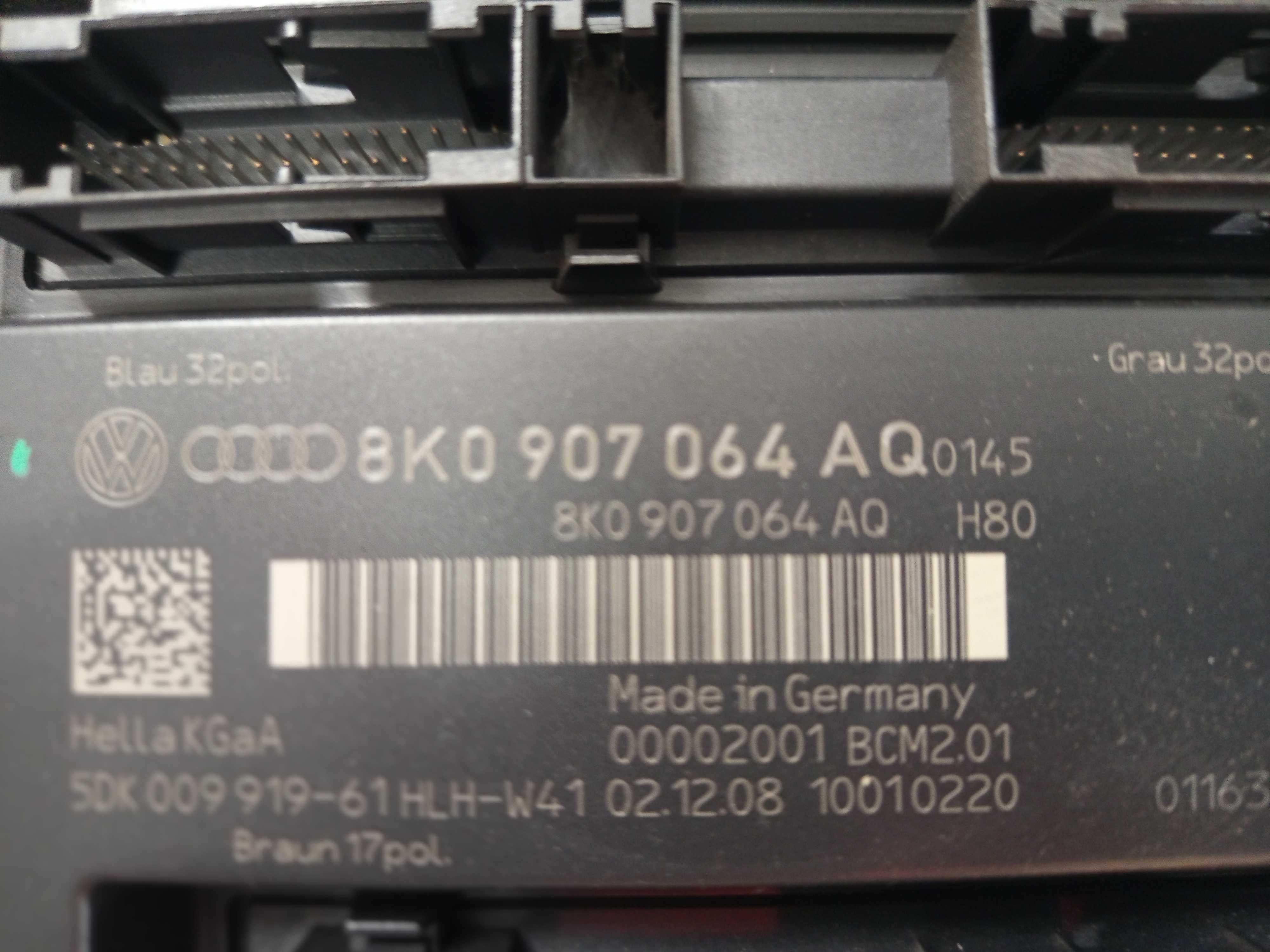 Moduł Komfortu BCM2 AUDI Q5 8R A4 B8 8K0.907.064AQ