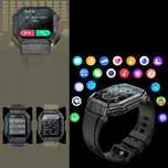 Meega smartwatch hit! Wojskowy