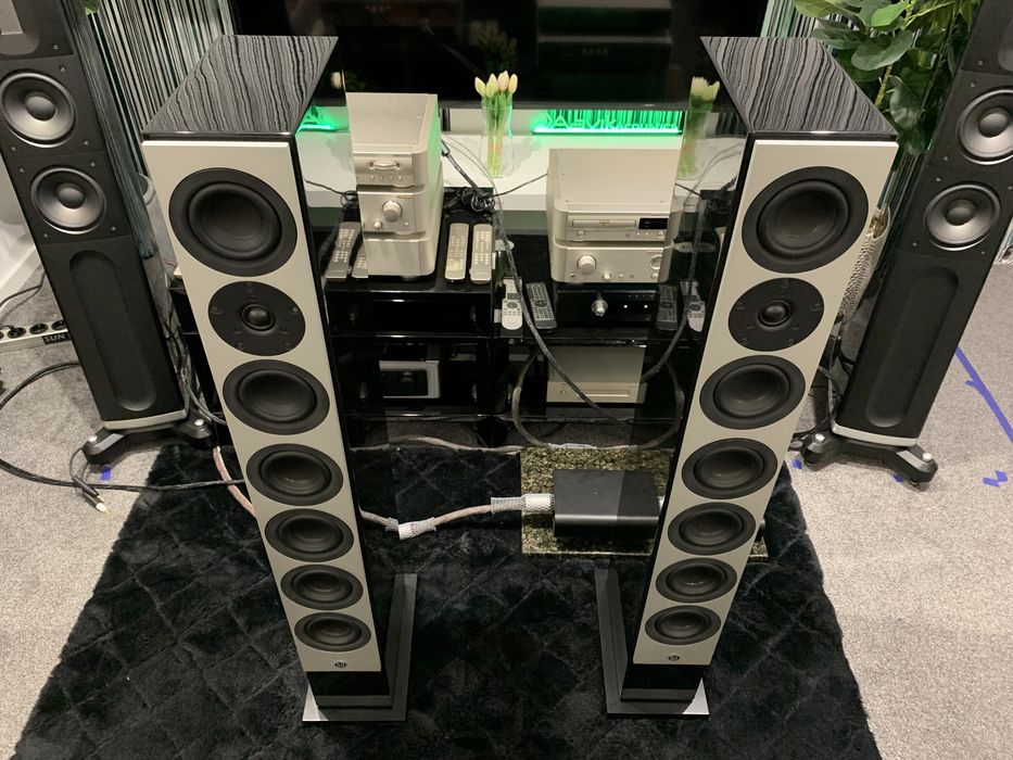 Hi-End Kolumny System Audio Mantra 70 Flagowe Black Piano Para