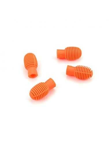 Membrany na pałki perkusyjne 4 szt. Solo SD-20 pomarańczowe