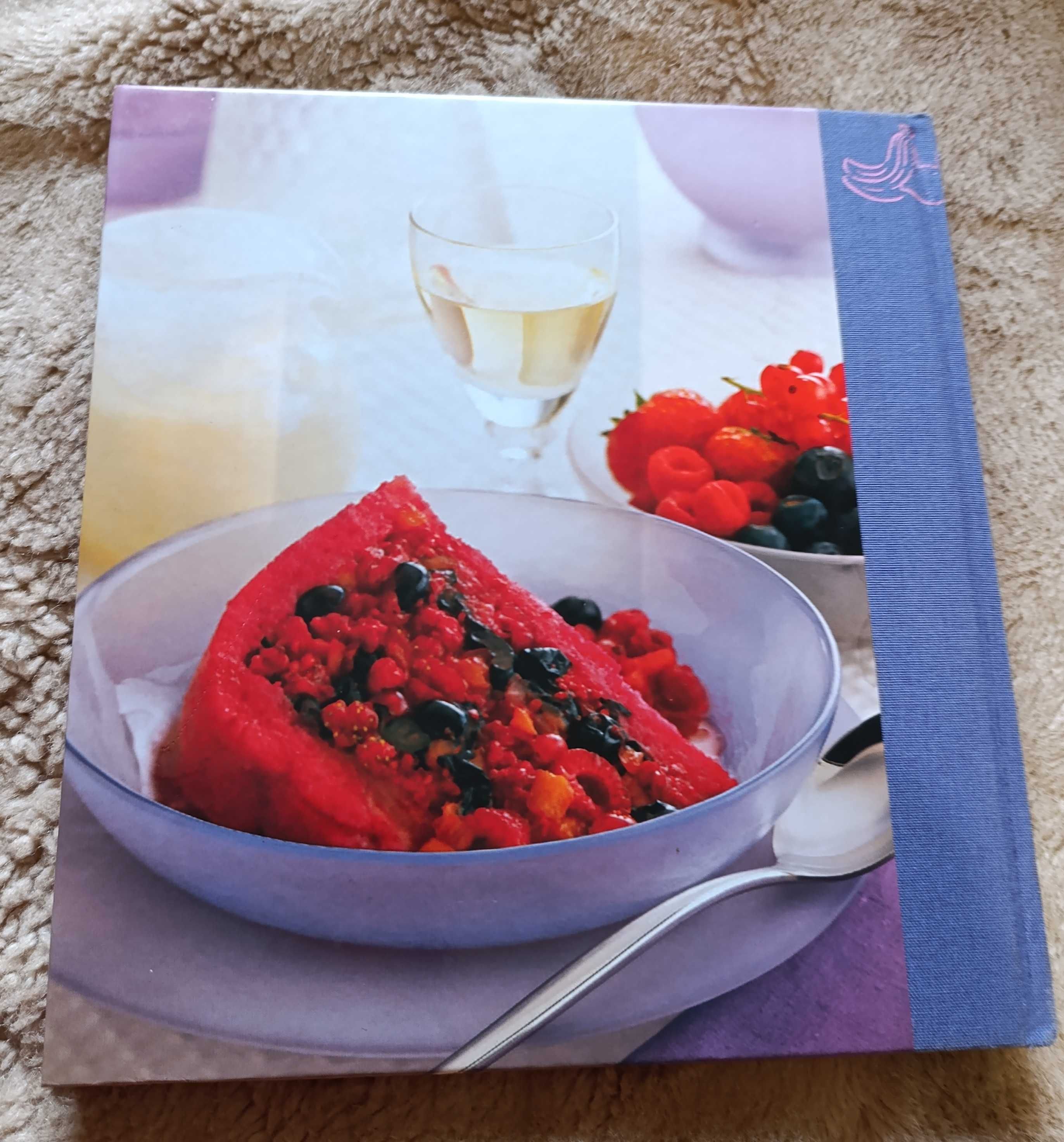Livro Culinária Fruta & Sobremesas Capa dura 150 Pág. Cozinha Saudável