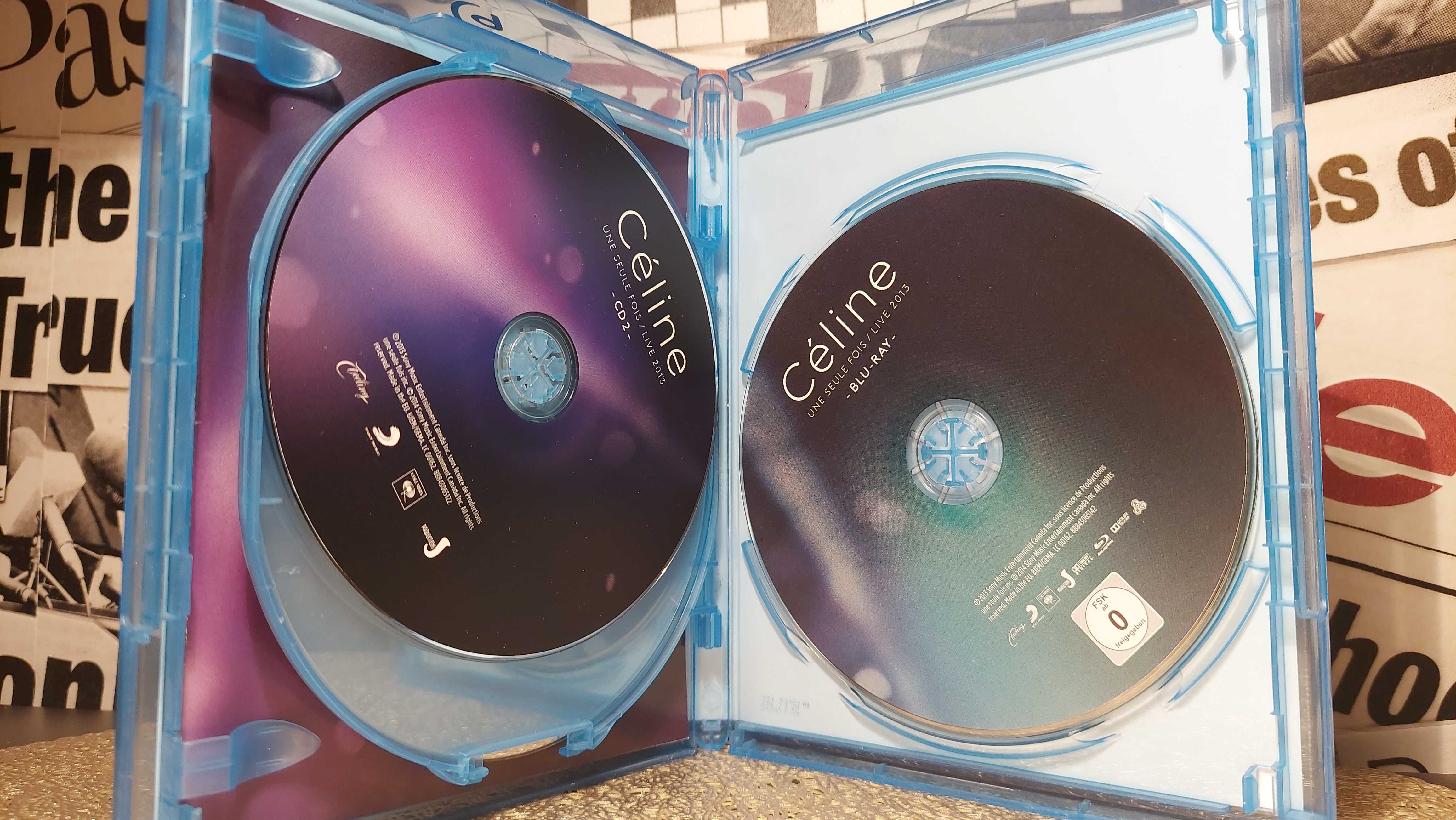 Celine Dion - Une Seule Fois Live Blu-ray + 2 x CD