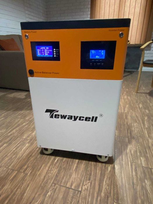 Система енергозабезпечення Tewaycell, LiFePO4, 5.12 кВт/год, 5 кВт інв
