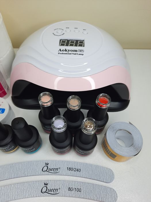 zestaw do paznokci hybryd przedłużania