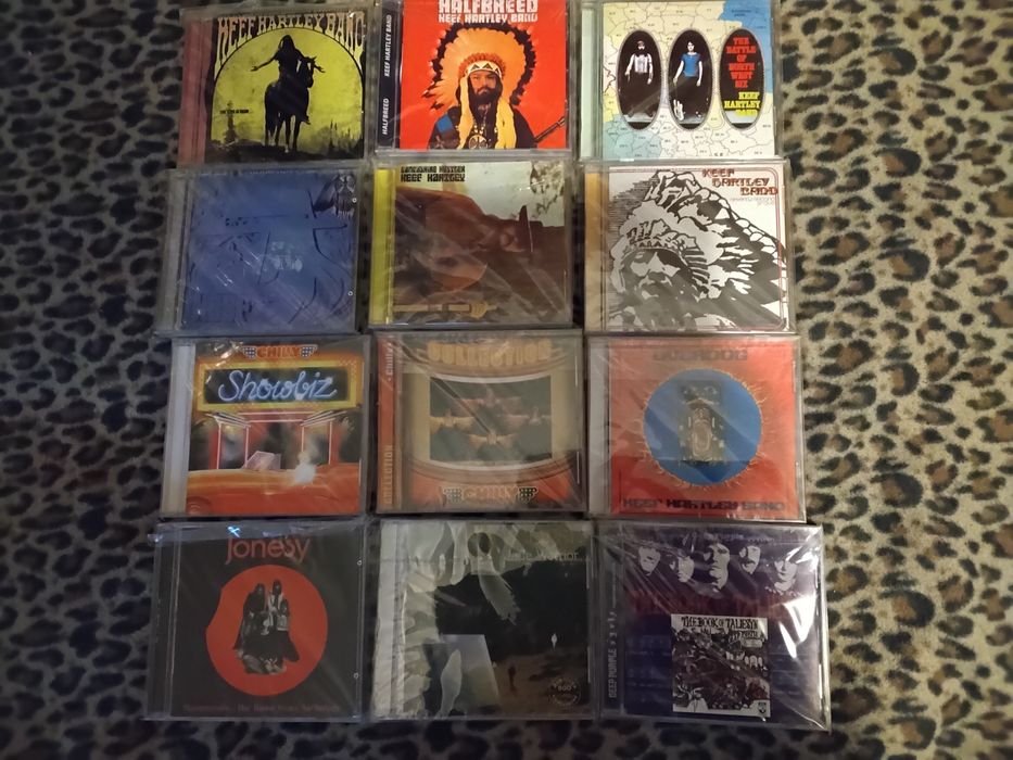 Продам компакт диски  cd Jethro Tull,Geordie,Keef Hartley Band,Chilly