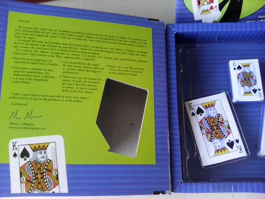 Aprender MAGIA com CARTAS Pack da Porto Editora