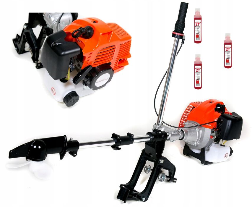 Silnik Zaburtowy Spalinowy 5,8KM Do Łdki Pontonu Mocny