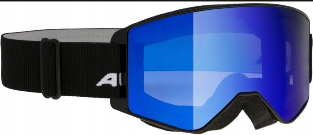 Gogle narciarskie Alpina NARKOJA blue S2 filtr UV-400 kat. 2