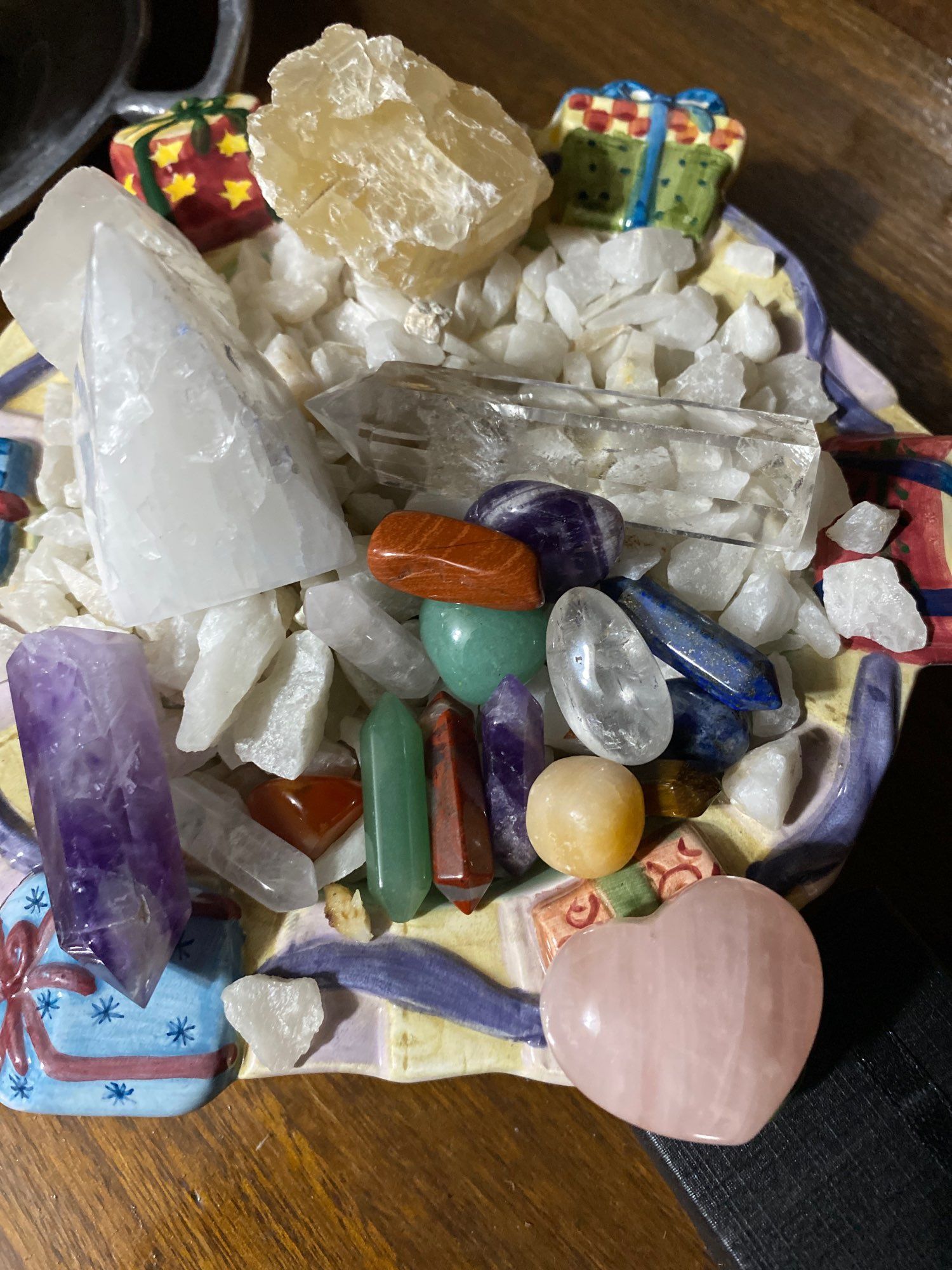 Камни для медитации йога энергии кристалл натуральный минералы декор