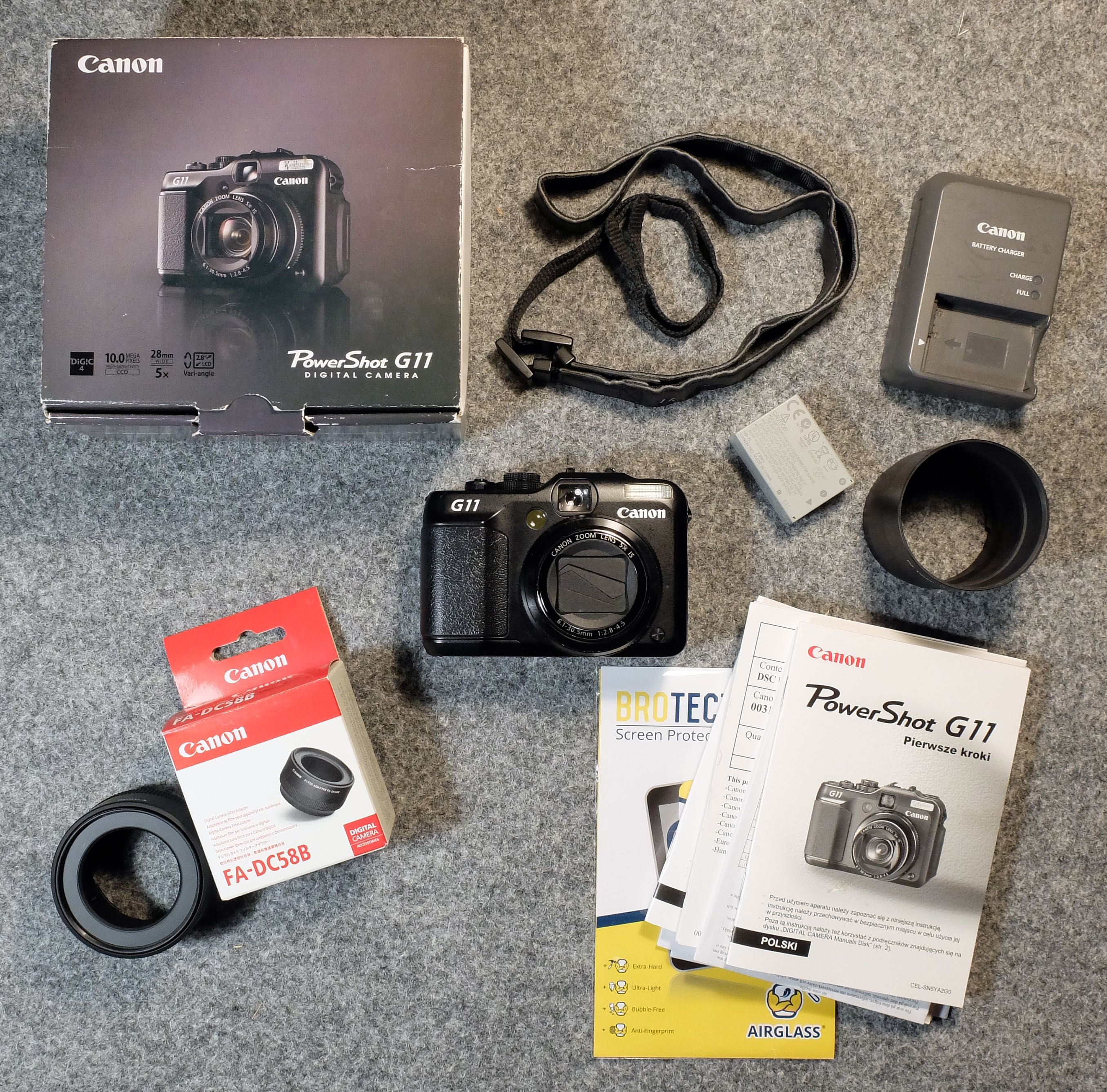 Canon PowerShot G11 IR Infrared 830nm - stan idealny