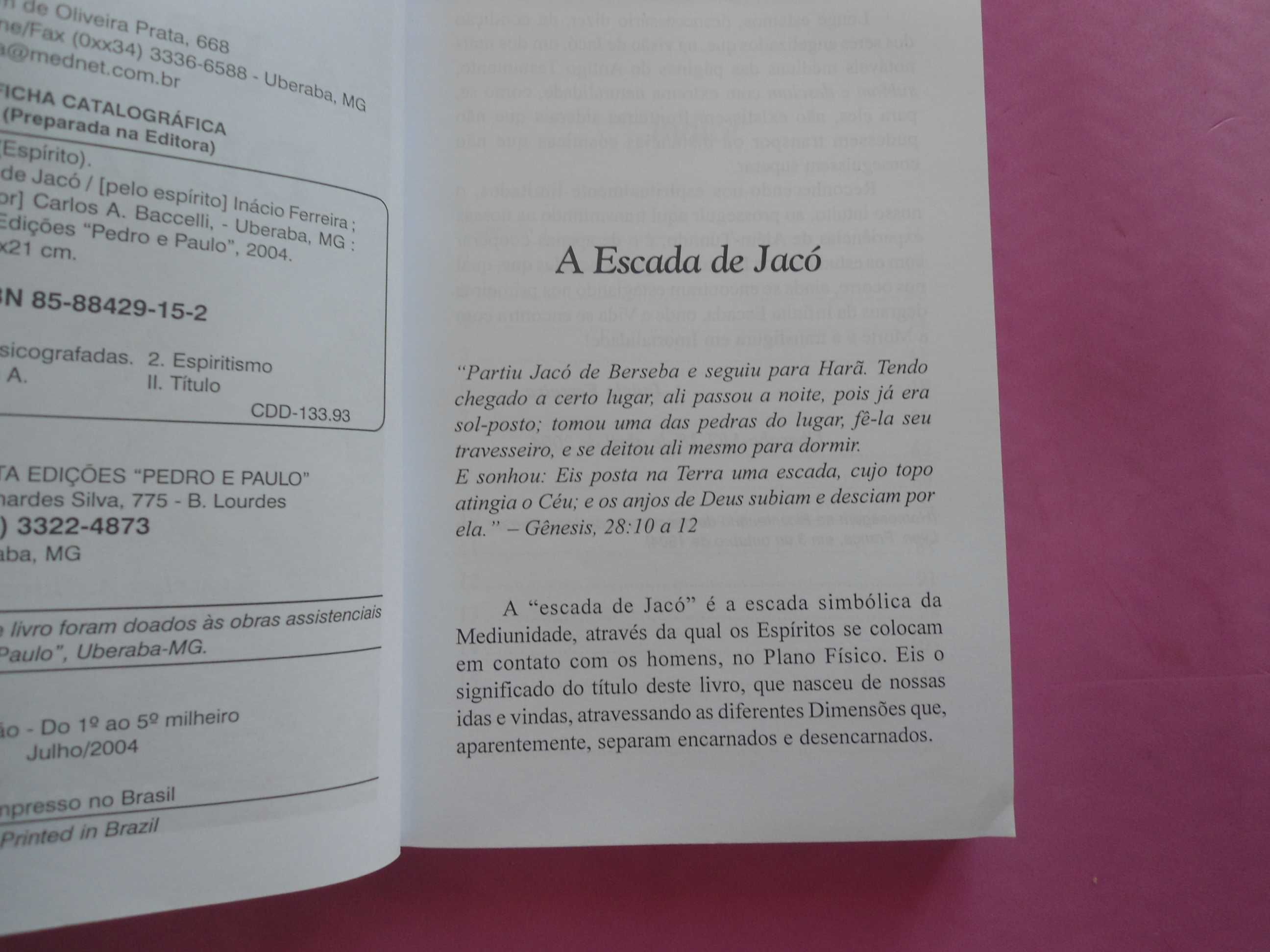 A escada de Jacó por Carlos A. Baccelli