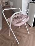 Stelaż do wanienki Bebe Jou thermo click Pale Pink