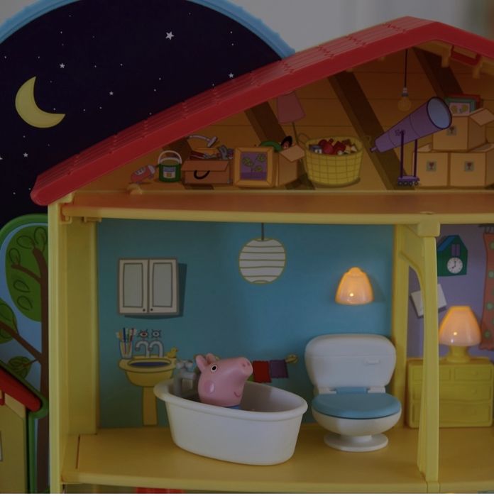Peppa Pig будиночок «Готуємось до сну» Пеппа звук світло dream house