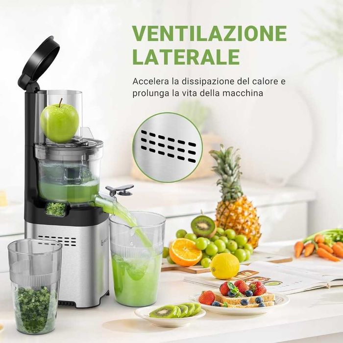 Profesjonalna wyciskarka na zimno AMZCHEF – wyciskarka do soków