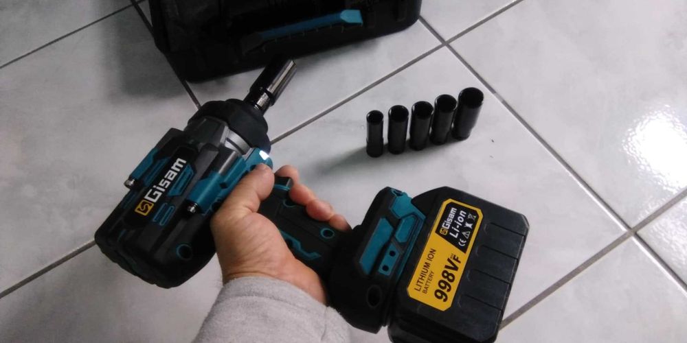Gsamis 2800n.m chave de impacto elétrica sem escovas