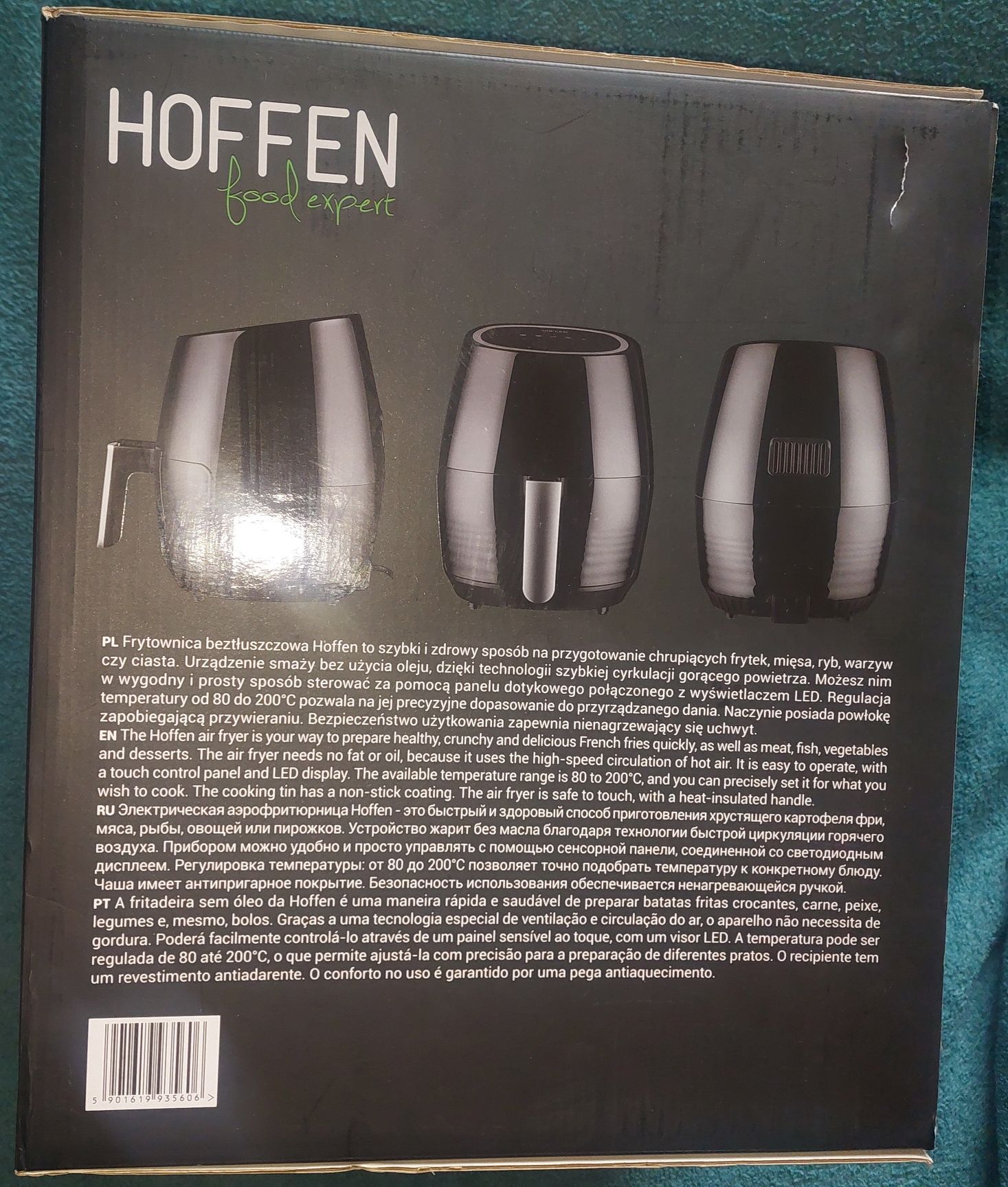 1zł Wysyłka Air fryer Frytkownica beztluszczowa2,5L panel dotykowyNOWA