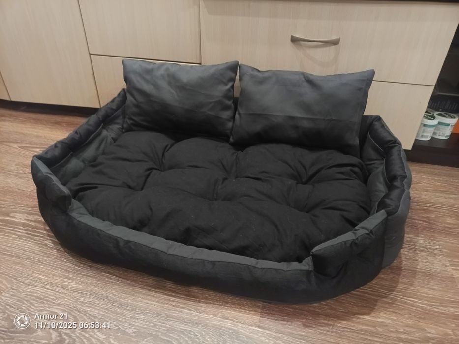 Лежак для крупных пород собак самопошив  размер 1 метр -70