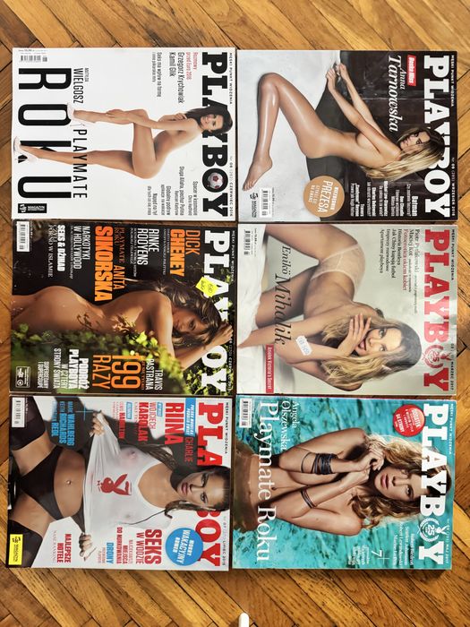 Czasopisma playboy (rezerwacja)