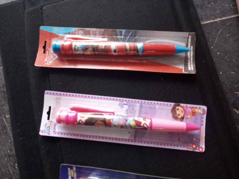 5 Canetas jumbo infantil