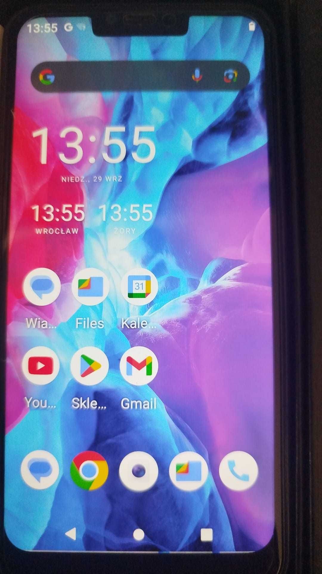 Cubot C20 Smartfon Ładowarka + Nowe szybki ochronne