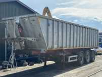 Naczepa wywrotka JANMIL NW1S HARDOX 2004 36,5m3 SAF do złomu