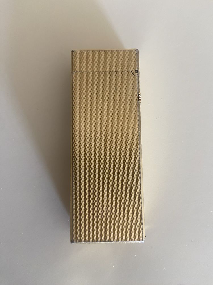 Isqueiro Dunhill Rollagas banhado a ouro
