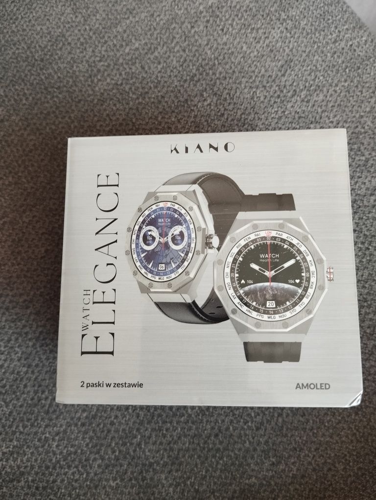 Nowy smartwatch męski Kiano