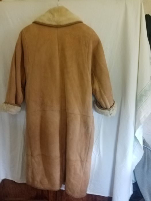 Дубльонка натуральна жіноча довга