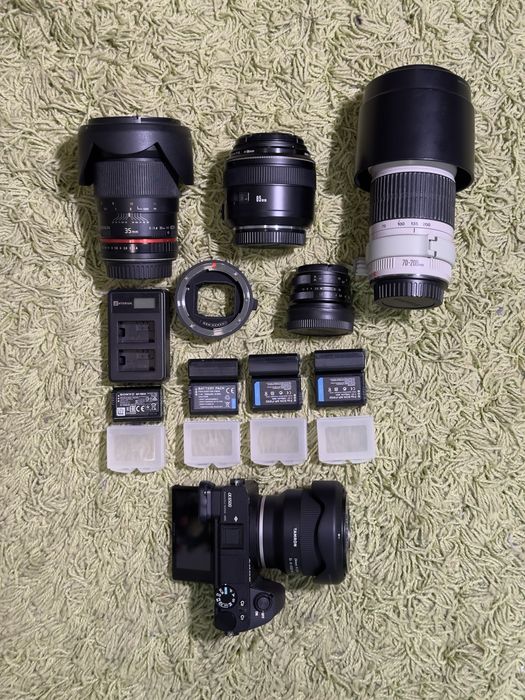 Vendo camera fotografica Sony a6500 otimo estado