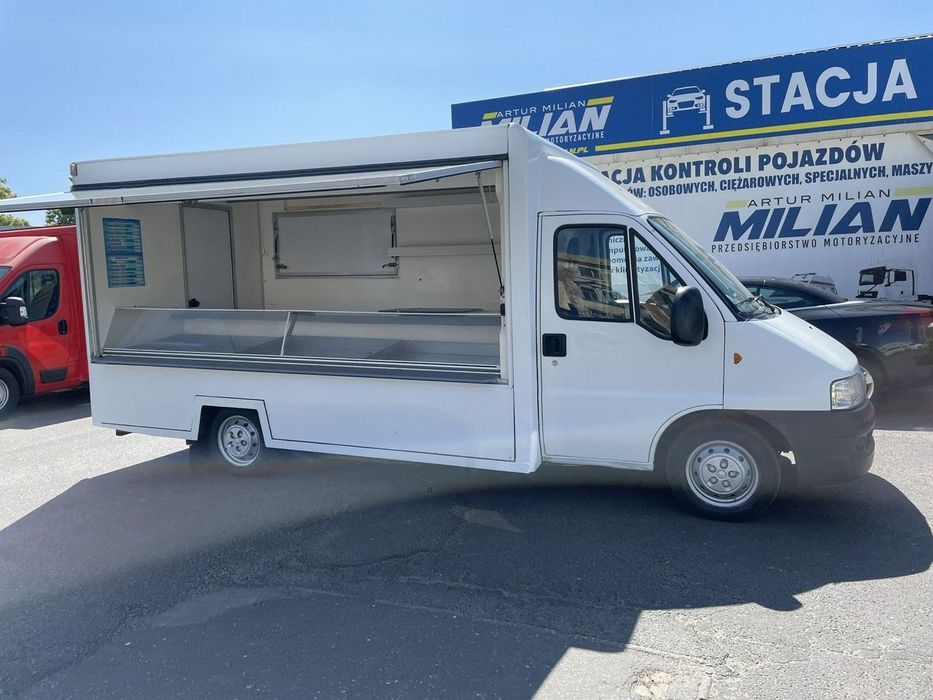 Fiat Ducato  Ducato Autosklep wędlin Gastronomiczny Food Truck Foodtruck Sklep 2007
