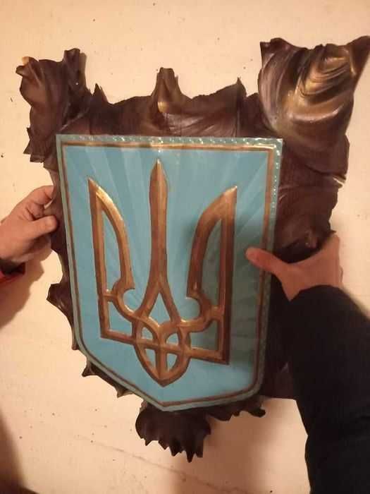 Герб Украïни настiнний подарунковий