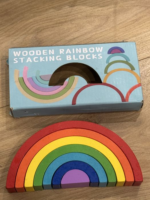 Деревʼяна радуга . Розвиваюча гра