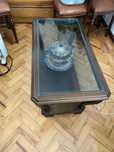 Mesa de apoio de madeira