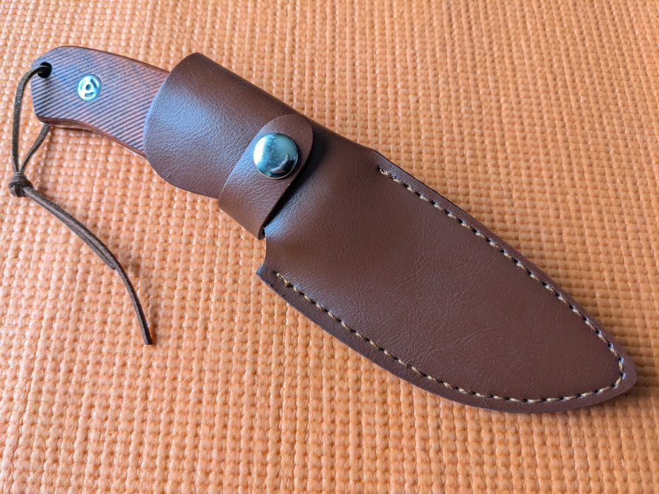 Нож охотничий. сталь D2. ніж мисливський фултанг