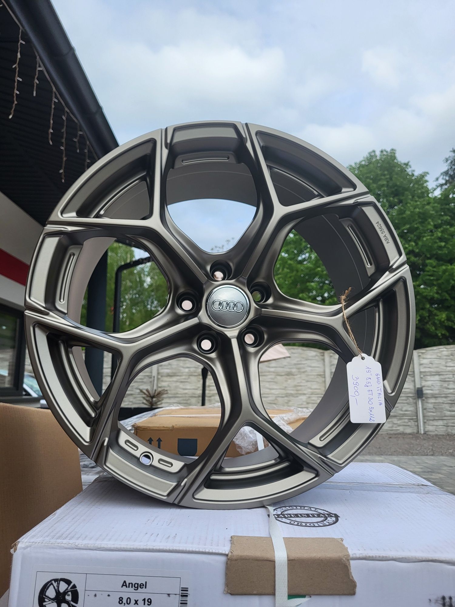 Alufelgi GMP 19" 5x112 ET30 Audi Q5 A6 C8 C7 A4 B9 B8 A5 A7 BRĄZ !