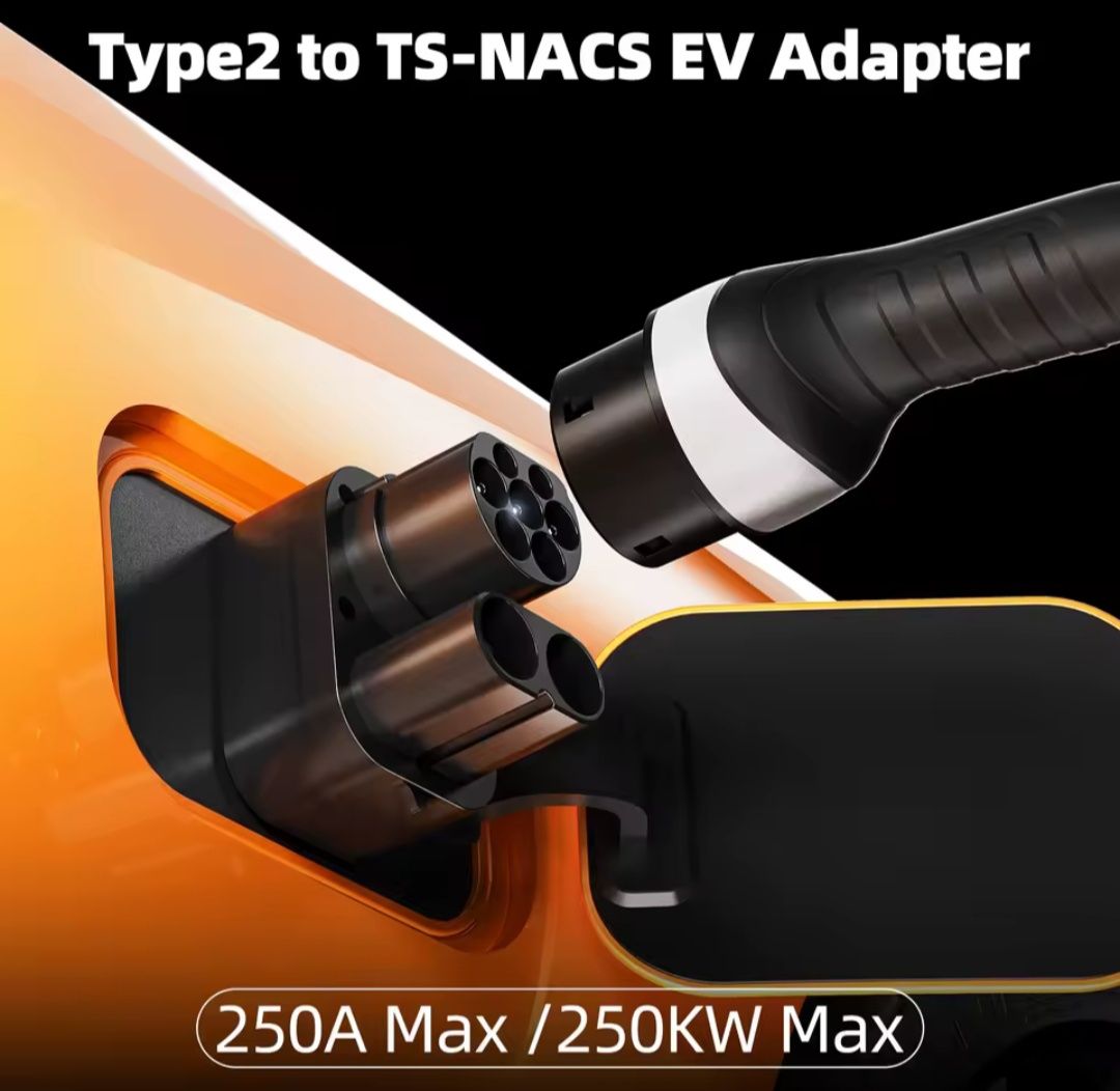 Зарядний пристрій tesla ts-nacs, type 2 feyree 3,5кВт 7 kW