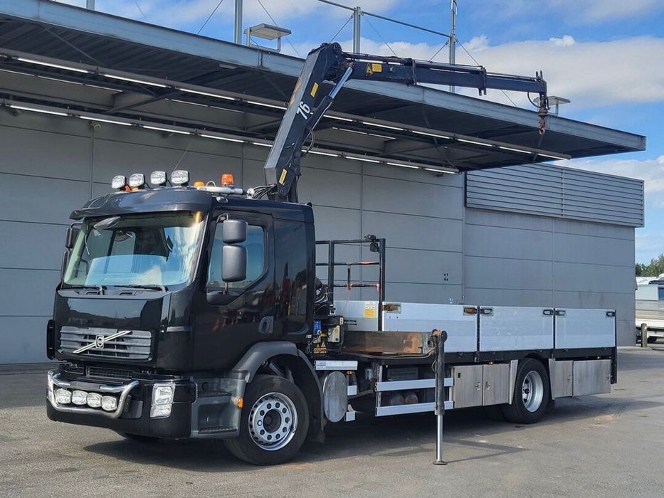 VOLVO FE240 C/GRUA RADIOCOMANDO COMO NOVO SÓ 460.000km #OPORTUNIDADE#
