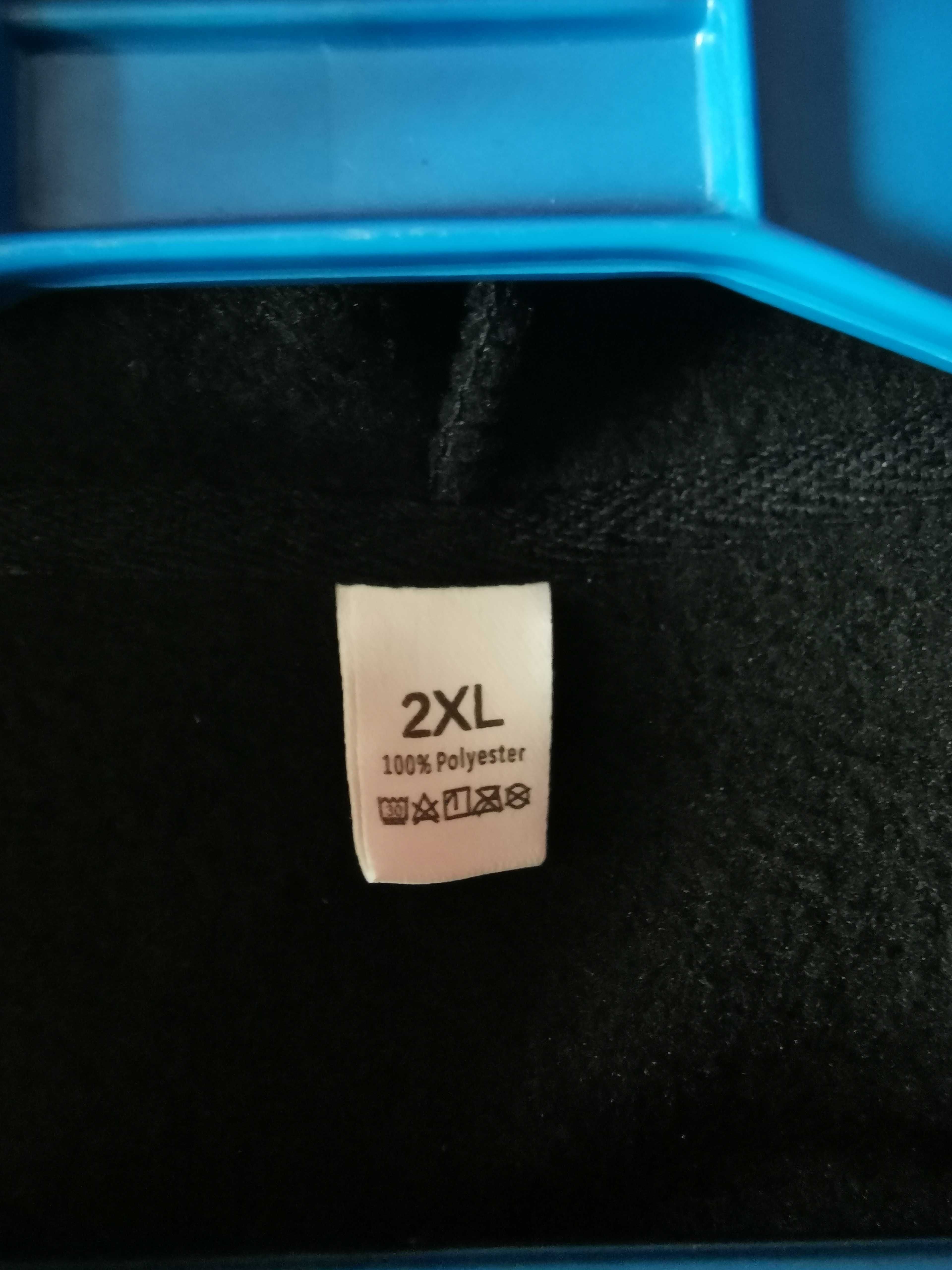 Bluza damska z kapturem plus size 2XL.