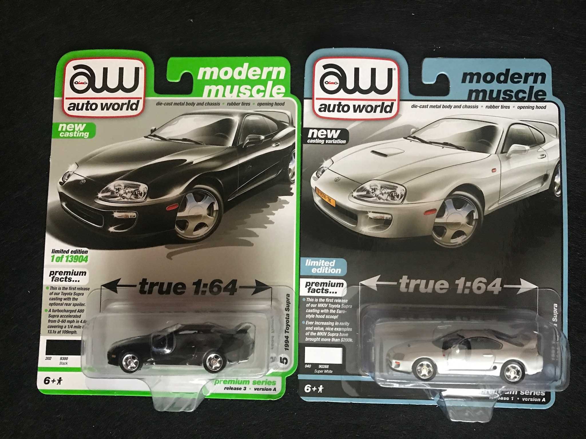 1:64 - AUTO WORLD - Toyota Supra mk4